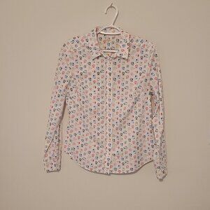 Boden Classic shirt in novelty dog print size 10
